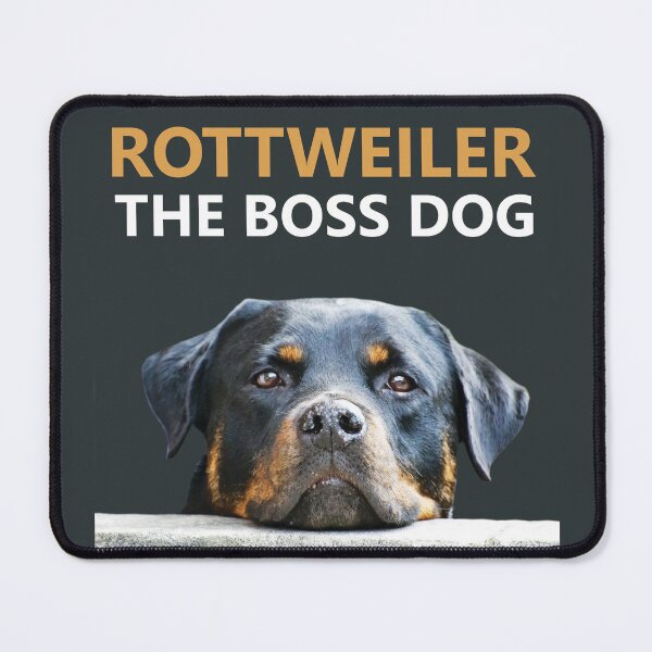 Item preview, rottweiler the boss dog designed and sold by RanArt07.