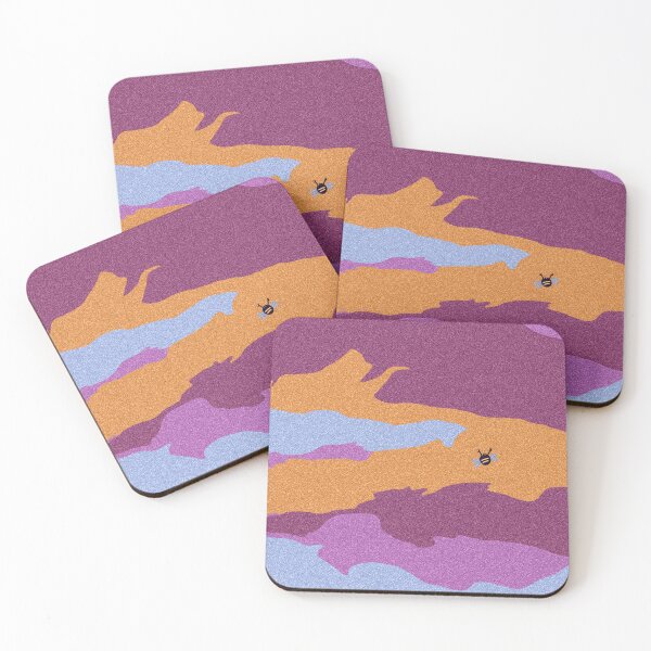 Item preview, Bee over an abstract world designed and sold by mcb-jp.