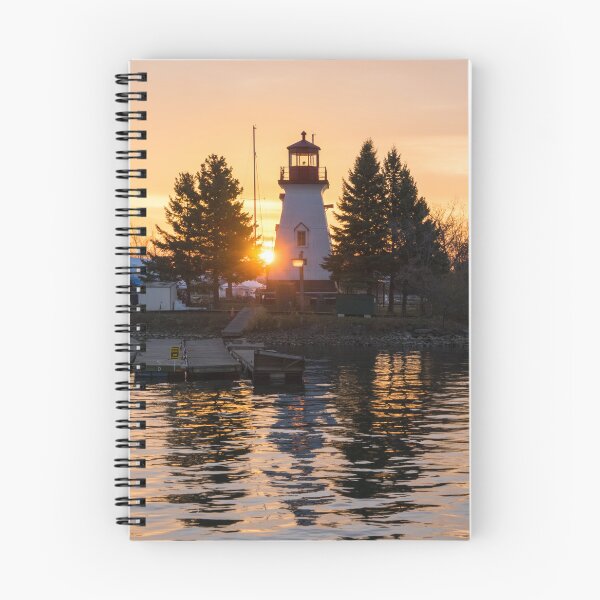 Item preview, Antique Lighthouse - Mimico Cruising Club Sunrise Toronto Ontario designed and sold by Georgia Mizuleva.