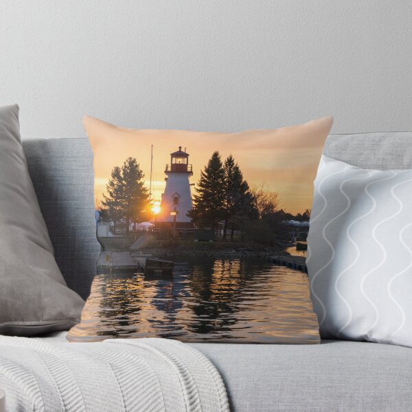 Item preview, Antique Lighthouse - Mimico Cruising Club Sunrise Toronto Ontario designed and sold by Georgia Mizuleva.