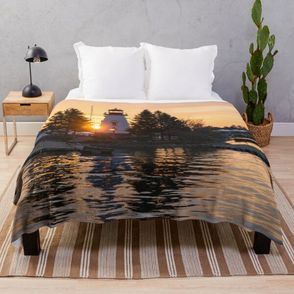 Item preview, Antique Lighthouse - Mimico Cruising Club Sunrise Toronto Ontario designed and sold by Georgia Mizuleva.