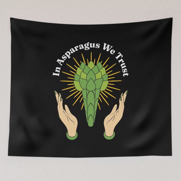 Item preview, In Asparagus We Trust designed and sold by Millusti.