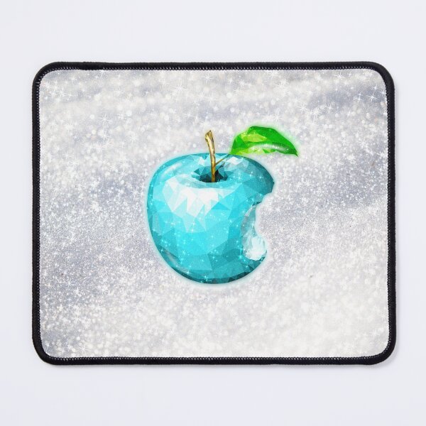 Item preview, Blue Crystal Diamond Apple on Snow Glitter Aesthetic designed and sold by Jolly-Yosei.