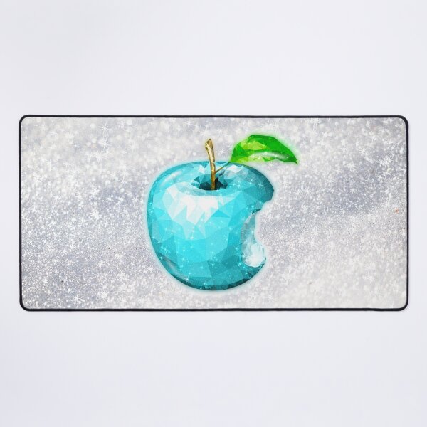 Item preview, Blue Crystal Diamond Apple on Snow Glitter Aesthetic designed and sold by Jolly-Yosei.