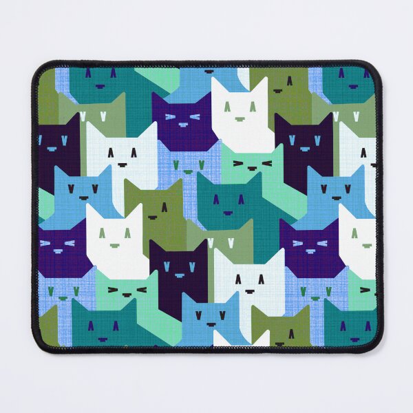 Item preview, Old Cat Lady Crochet - Cyan and Green designed and sold by TigaTiga.