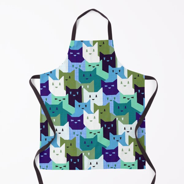 Item preview, Old Cat Lady Crochet - Cyan and Green designed and sold by TigaTiga.