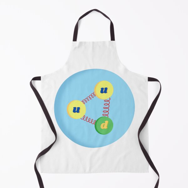 Item preview, proton made of up quarks and down quarks, particle physics designed and sold by NoetherSym.