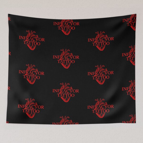 Item preview, heart logo tattoo shop designed and sold by infracuortattoo.