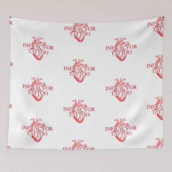 Item preview, heart logo tattoo shop designed and sold by infracuortattoo.
