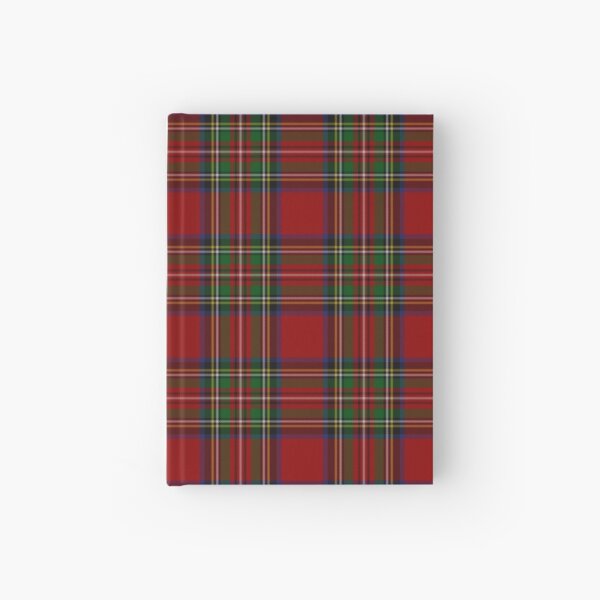 The Royal Stewart Tartan Stuart Clan Plaid Tartan Hardcover Journal