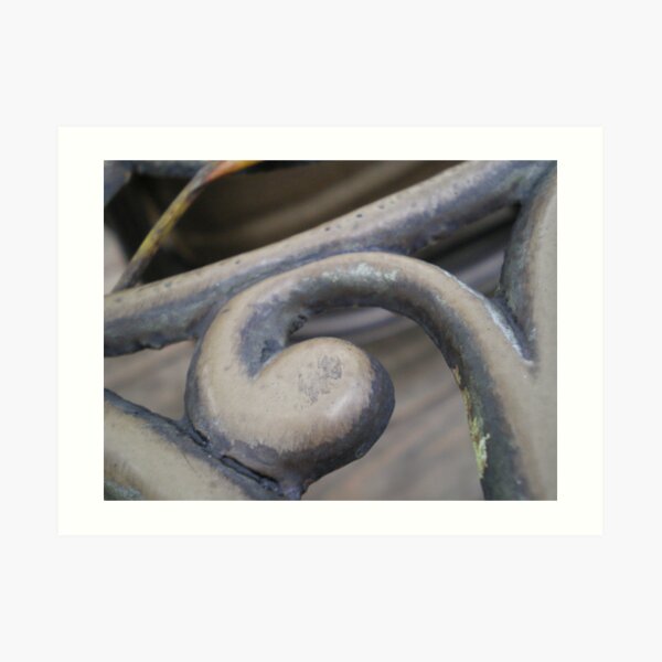 Scroll Work Art Print