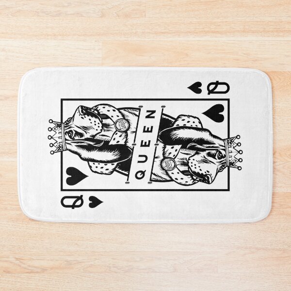 Item preview, Basset Hound Queen Of Hearts Funny Dog Playing Card Pop Art designed and sold by GrandeDuc.