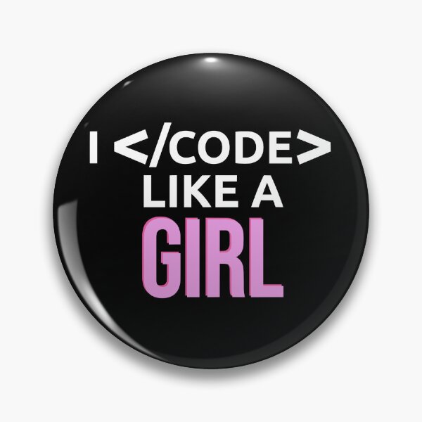 Item preview, I Code Like A Girl Female Developer Gift designed and sold by JackCurtis1991.
