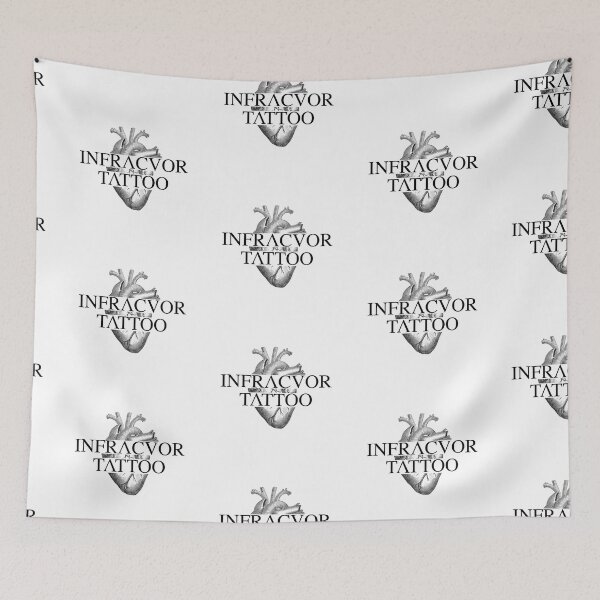 Item preview, heart logo tattoo shop designed and sold by infracuortattoo.