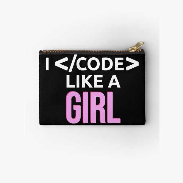 Item preview, I Code Like A Girl Female Developer Gift designed and sold by JackCurtis1991.