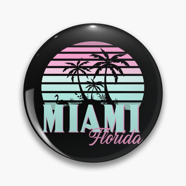 Item preview, Vintage Retro Miami Florida Holiday Gift  designed and sold by Paula Helit.