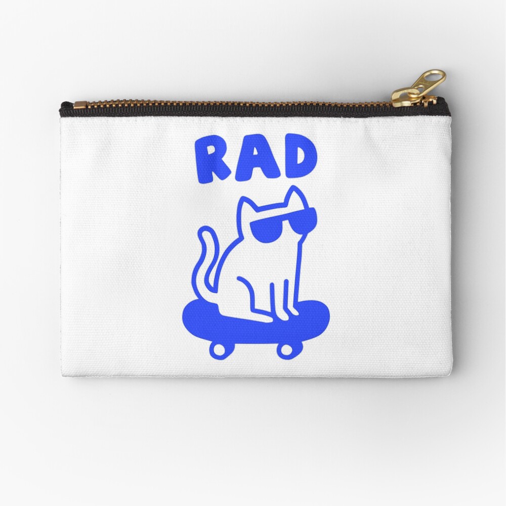 RAD CAT Zipper Pouch
