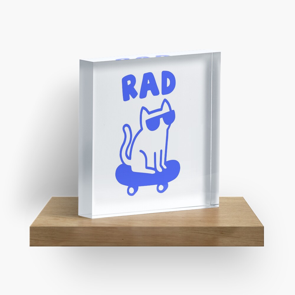 RAD CAT Acrylic Block