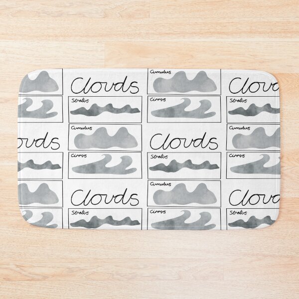 Item preview, Cloud Types designed and sold by thelittleforest.