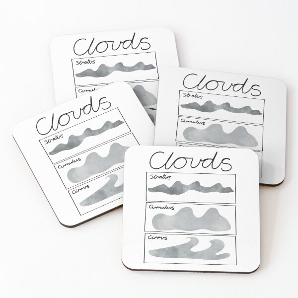 Item preview, Cloud Types designed and sold by thelittleforest.