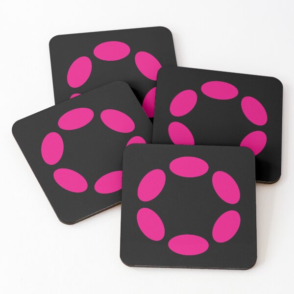 Item preview, Polkadot DOT Crypto Altcoin - Clean Pink Outline Logo Variant #2 designed and sold by CryptoMoods.