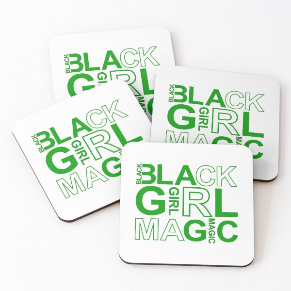 Item preview, Black Girl Magic (Green) designed and sold by Summer-Winter.