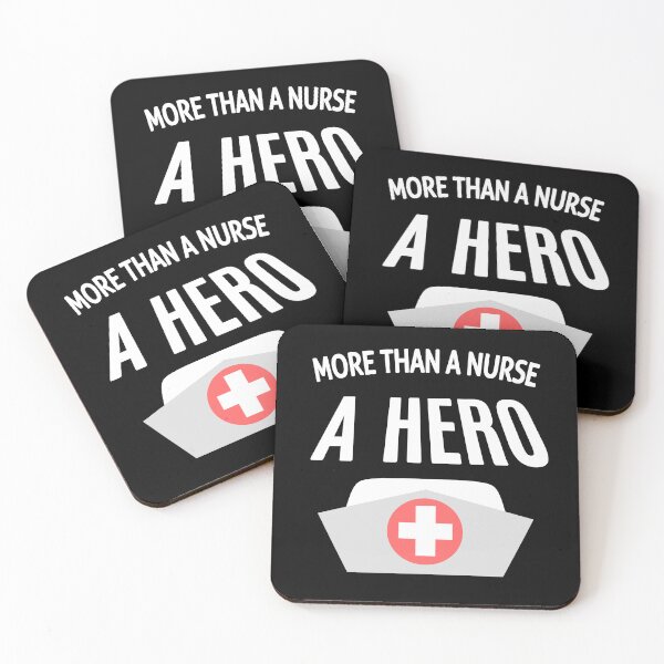 Item preview, More than a Nurse, a Hero : Nurse quote designed and sold by EnzoVectorism.
