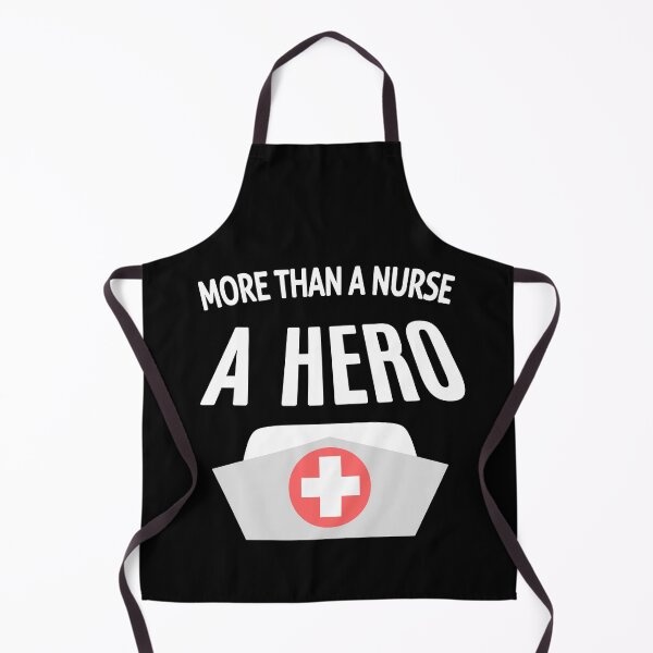 Item preview, More than a Nurse, a Hero : Nurse quote designed and sold by EnzoVectorism.