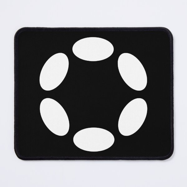 Item preview, Polkadot DOT Crypto Altcoin - Clean White Outline Logo Variant #2 designed and sold by CryptoMoods.