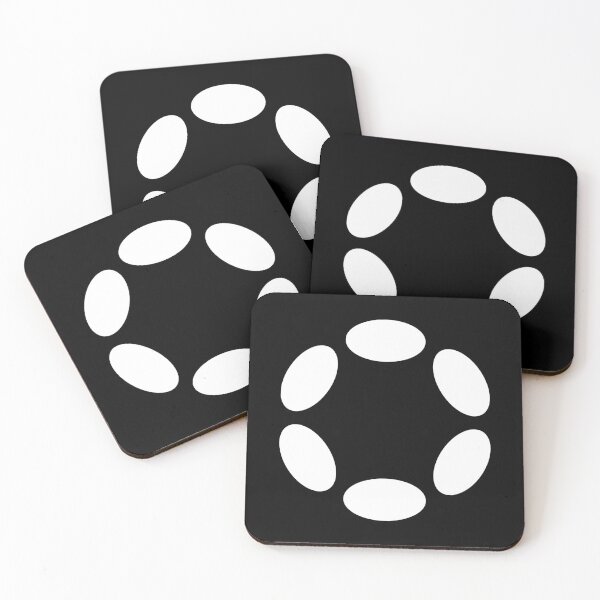 Item preview, Polkadot DOT Crypto Altcoin - Clean White Outline Logo Variant #2 designed and sold by CryptoMoods.