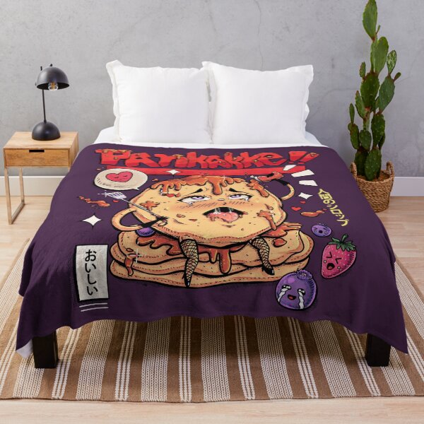 Item preview, Pankakke Kawaii Pancake Funny Japanese Naughty Foodie Pun designed and sold by NUMAcreations.