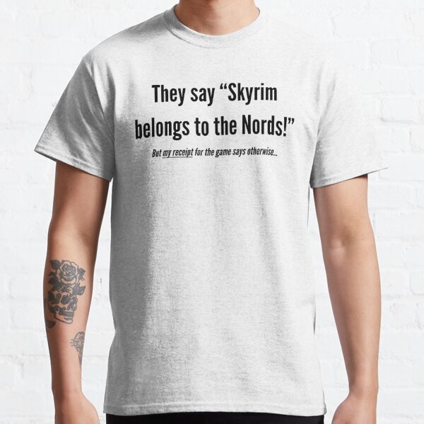 skyrim belongs to the nords