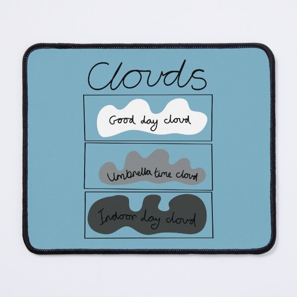 Item preview, Cloud Types - Funny designed and sold by thelittleforest.