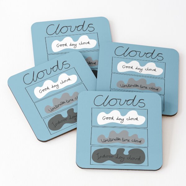 Item preview, Cloud Types - Funny designed and sold by thelittleforest.