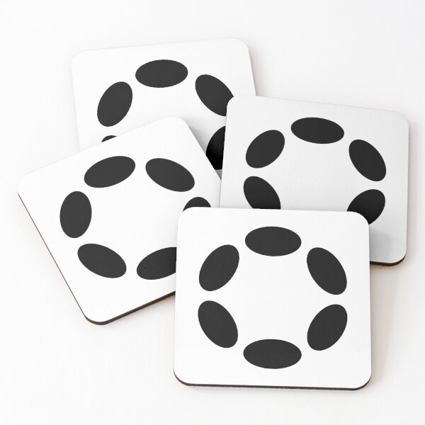 Item preview, Polkadot DOT Crypto Altcoin - Clean Black Outline Logo Variant #2 designed and sold by CryptoMoods.