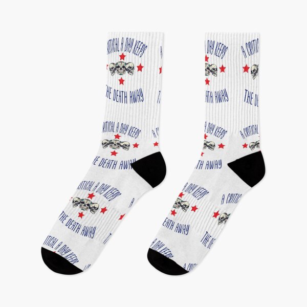 Item preview, A Critical A Day Keeps The Death Away designed and sold by KAkarimassouqi.