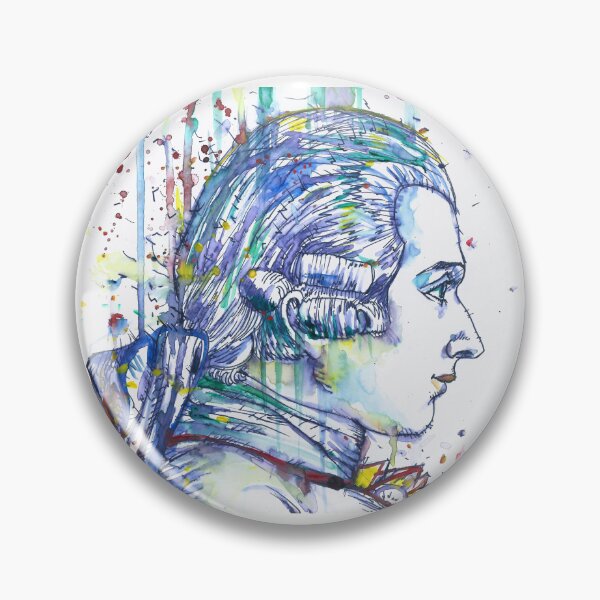 Item preview, MARQUIS DE SADE watercolor and ink portrait designed and sold by lautir.