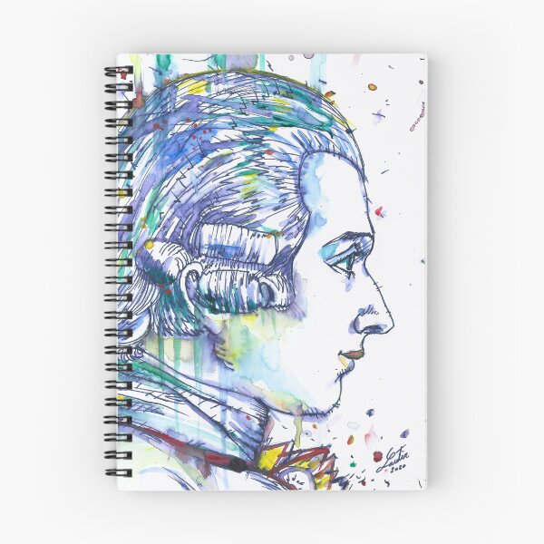 Item preview, MARQUIS DE SADE watercolor and ink portrait designed and sold by lautir.