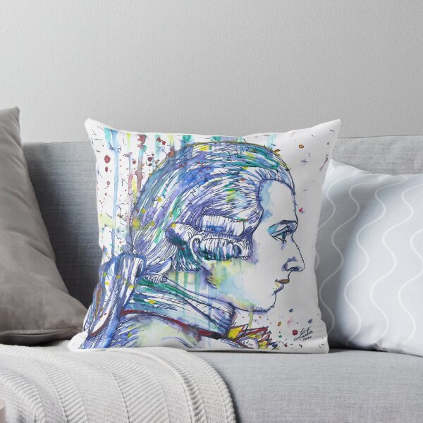 Item preview, MARQUIS DE SADE watercolor and ink portrait designed and sold by lautir.