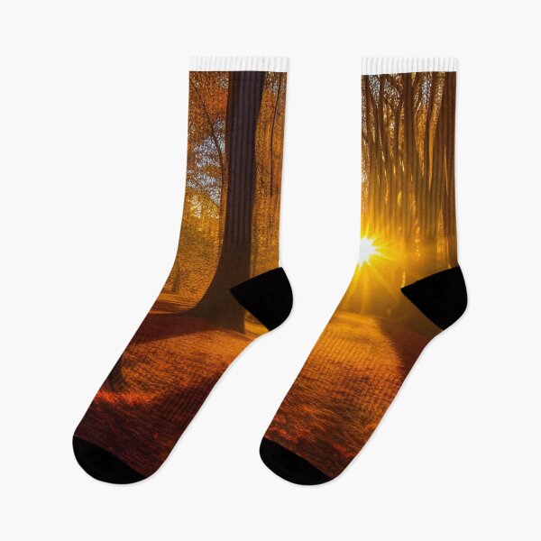 Item preview, Autumn Woods Sunset designed and sold by KMGunn.