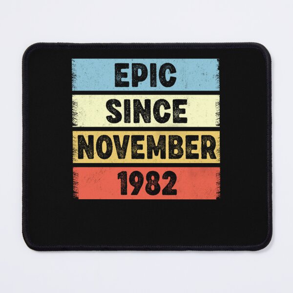 Item preview, 40 Years Old Epic Since November 1982 40th Birthday T-Shirt designed and sold by MilaKocak.