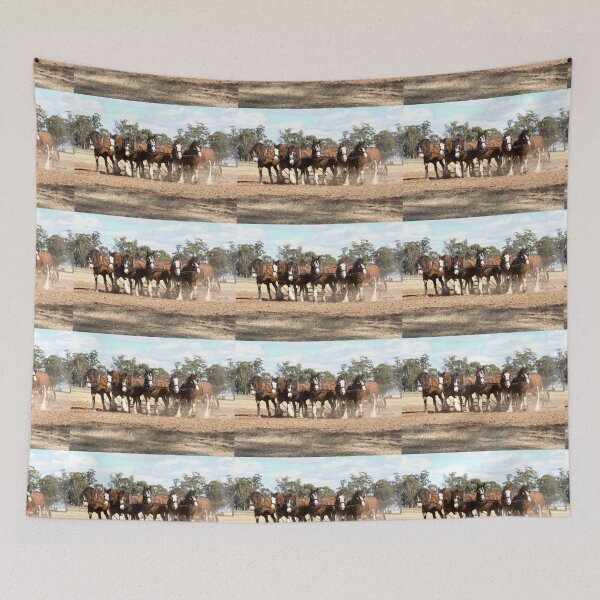 Item preview, Beautiful Clydesdale Team.... ploughing ..... designed and sold by mitpjenkeating.