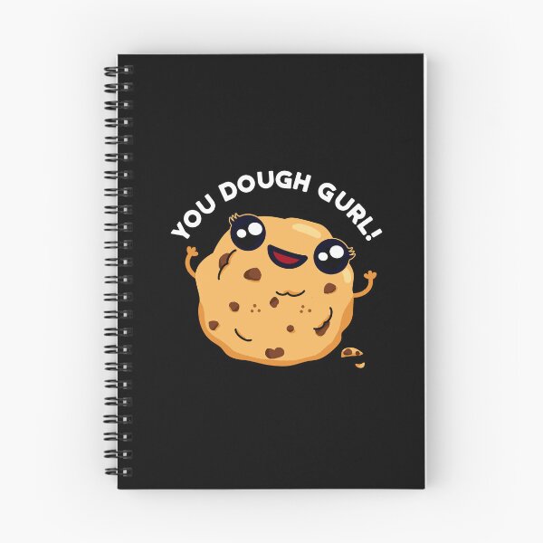 Item preview, You Dough Gurl Funny Cookie Puns (Dark BG) designed and sold by punnybone.