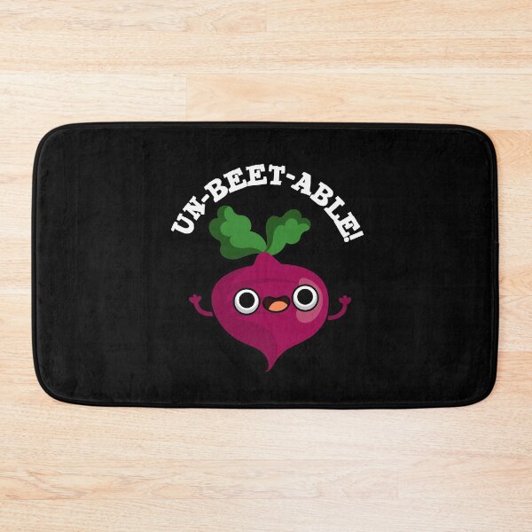 Item preview, Un-beet-table Funny Beet Puns (Dark BG) designed and sold by punnybone.