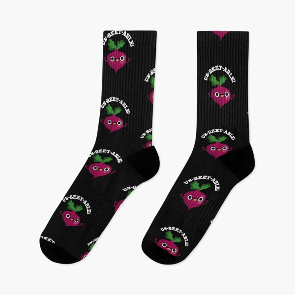 Item preview, Un-beet-table Funny Beet Puns (Dark BG) designed and sold by punnybone.