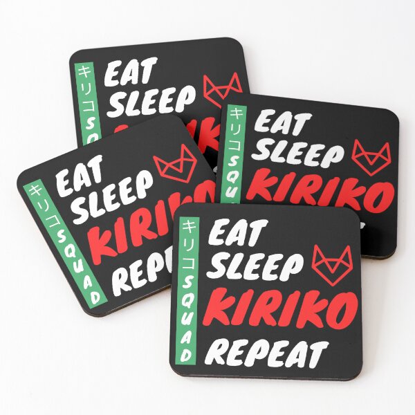 Item preview, kiriko, kiriko squad, kiriko team, eat sleep repeat : For kiriko lover designed and sold by MokonoKokoro.