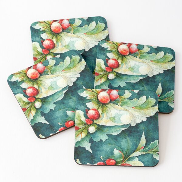 Item preview, Christmas Leaves Background  designed and sold by thisisallahoax.