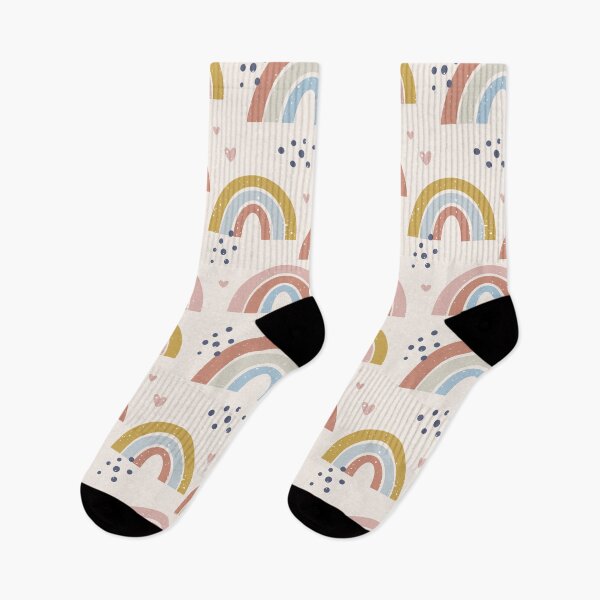 Item preview, Kawaii Pastel Rainbow Pattern designed and sold by MakeitMelo.