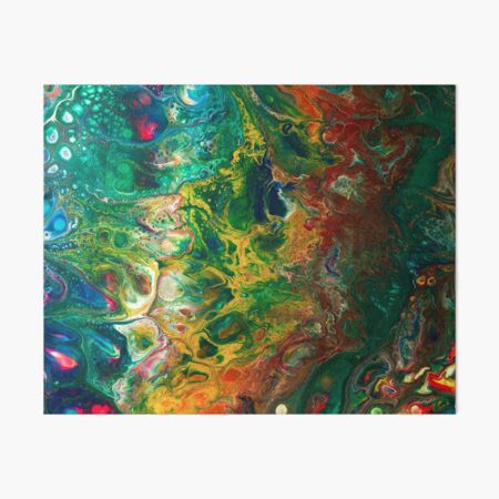 Mermaid and Sea Dog Art Board Print