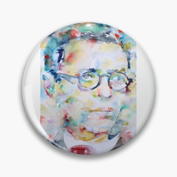 Item preview, SARTRE - watercolor portrait designed and sold by lautir.